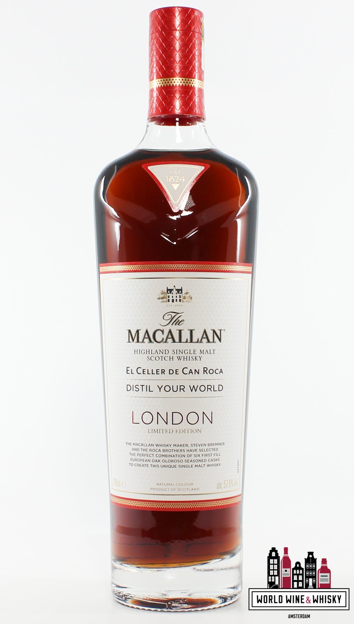 Macallan 2020 - Distill Your World - Londen Release - Limited Edition 57,5% (1 van 2000)