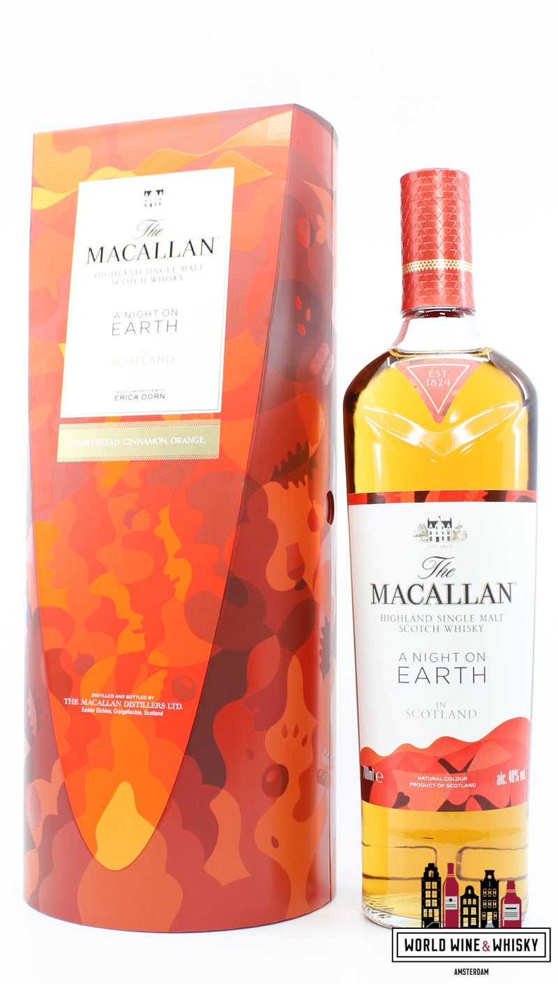 Macallan 2021 - Een nacht op aarde in Schotland - Erica Dorn 40%