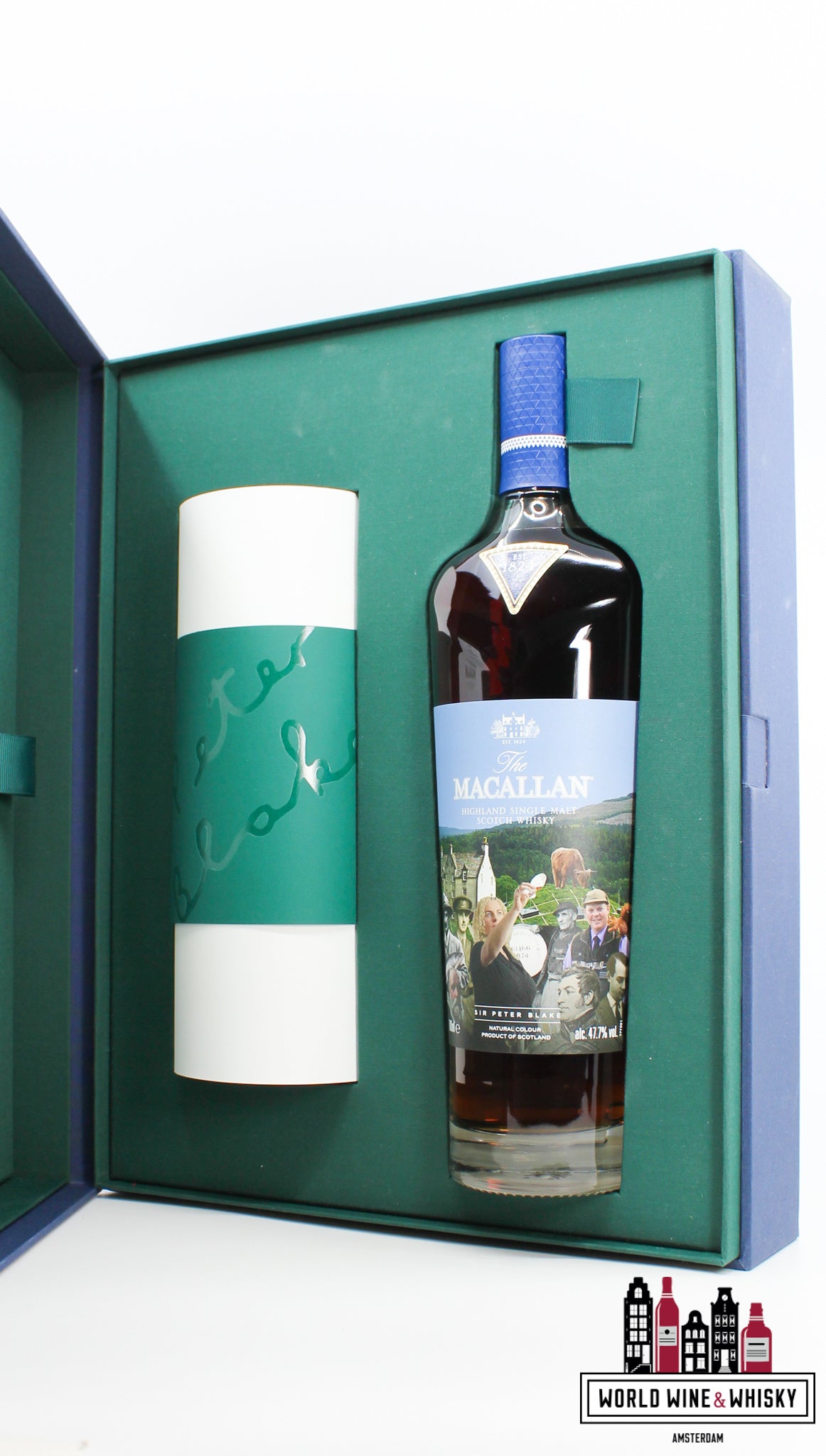 Macallan 2021 - Sir Peter Blake - Een landgoed, een gemeenschap en een distilleerderij 47,7%