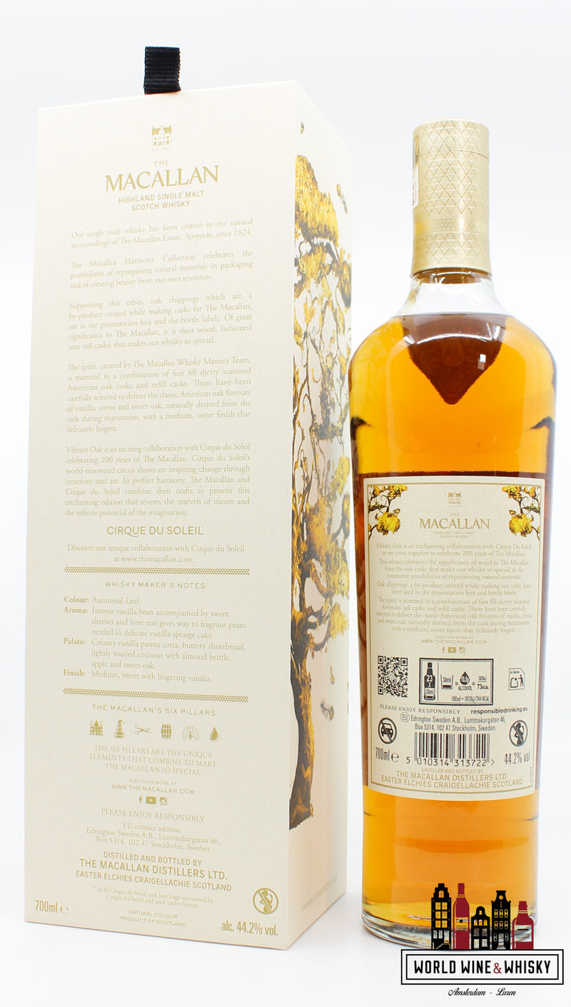 Macallan 2024 - De Harmony Collectie - Levendig Eikenhout 44,2%