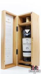 Macallan 25 Years Old - Sherry Casks - Jaarlijkse release 2018 43%