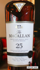 The Macallan 25 Years Old - Sherry Oak Casks - Jaarlijkse release 2024 43%