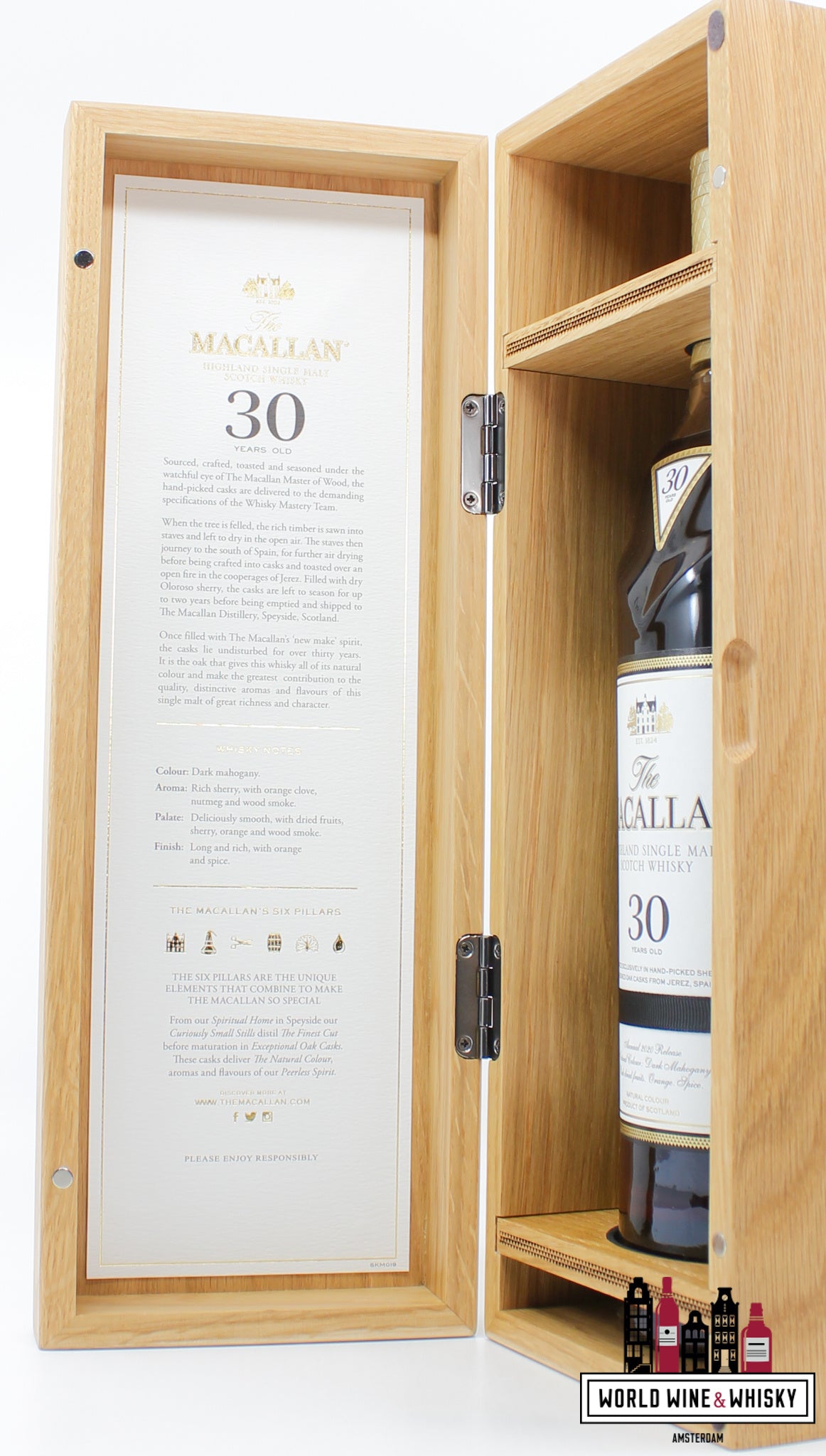 Macallan 30 Years Old - Sherry Casks - Jaarlijkse release 2020 43%