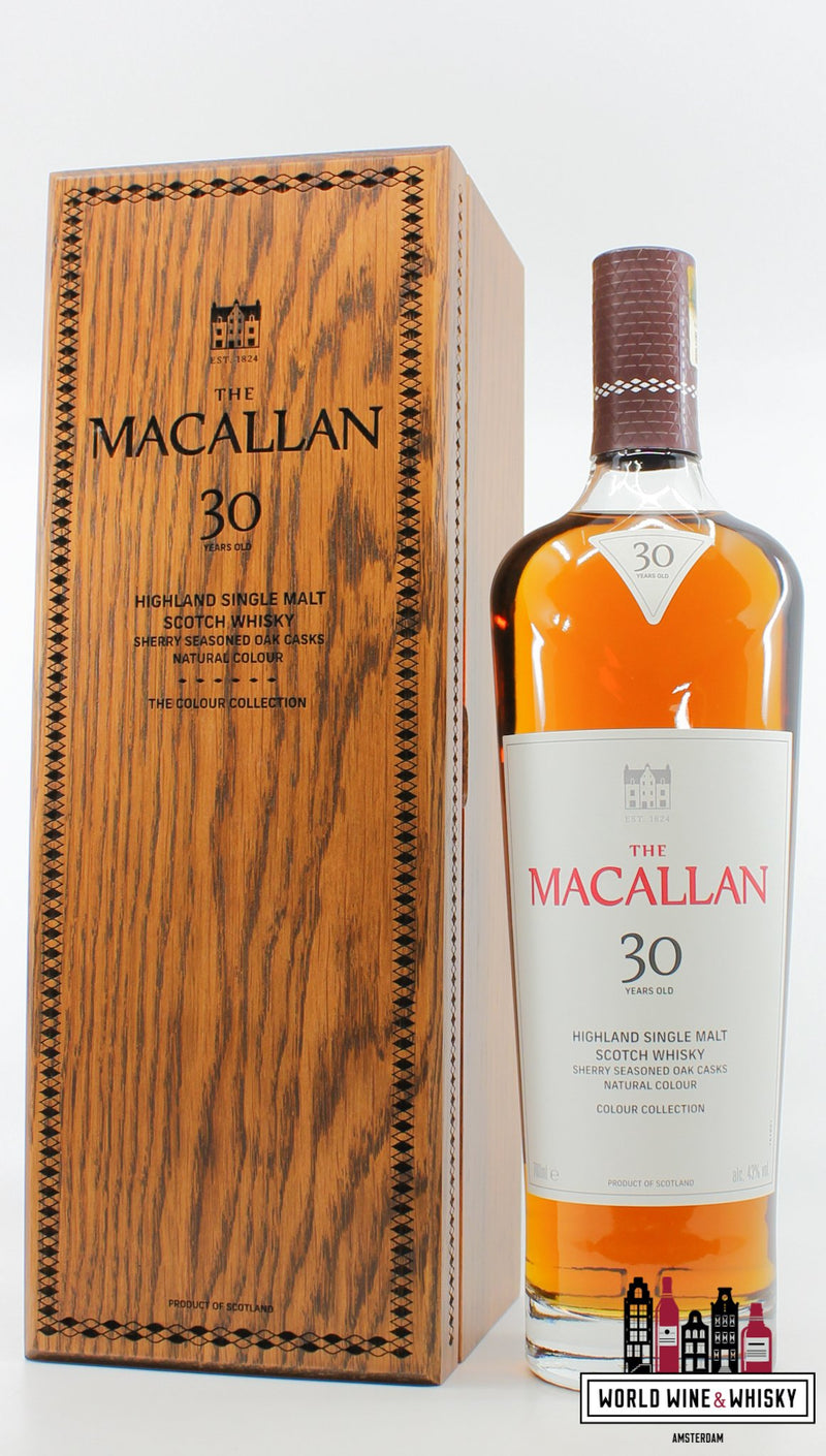 Macallan 30 Years Old 2023 - Kleurencollectie - Macallan Boutique Slechts 43%