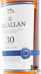 Macallan 30 Years Old - Double Cask - Jaarlijkse release 2022 43%