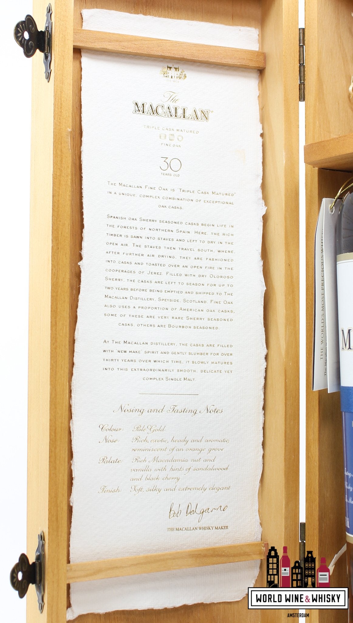 Macallan 30 jaar oud - Fine Oak - Triple Cask gerijpt 43% (1 van 5000)