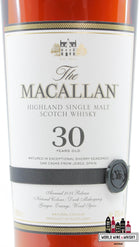 The Macallan 30 Years Old - Sherry Oak Casks - Jaarlijkse release 2024 43%