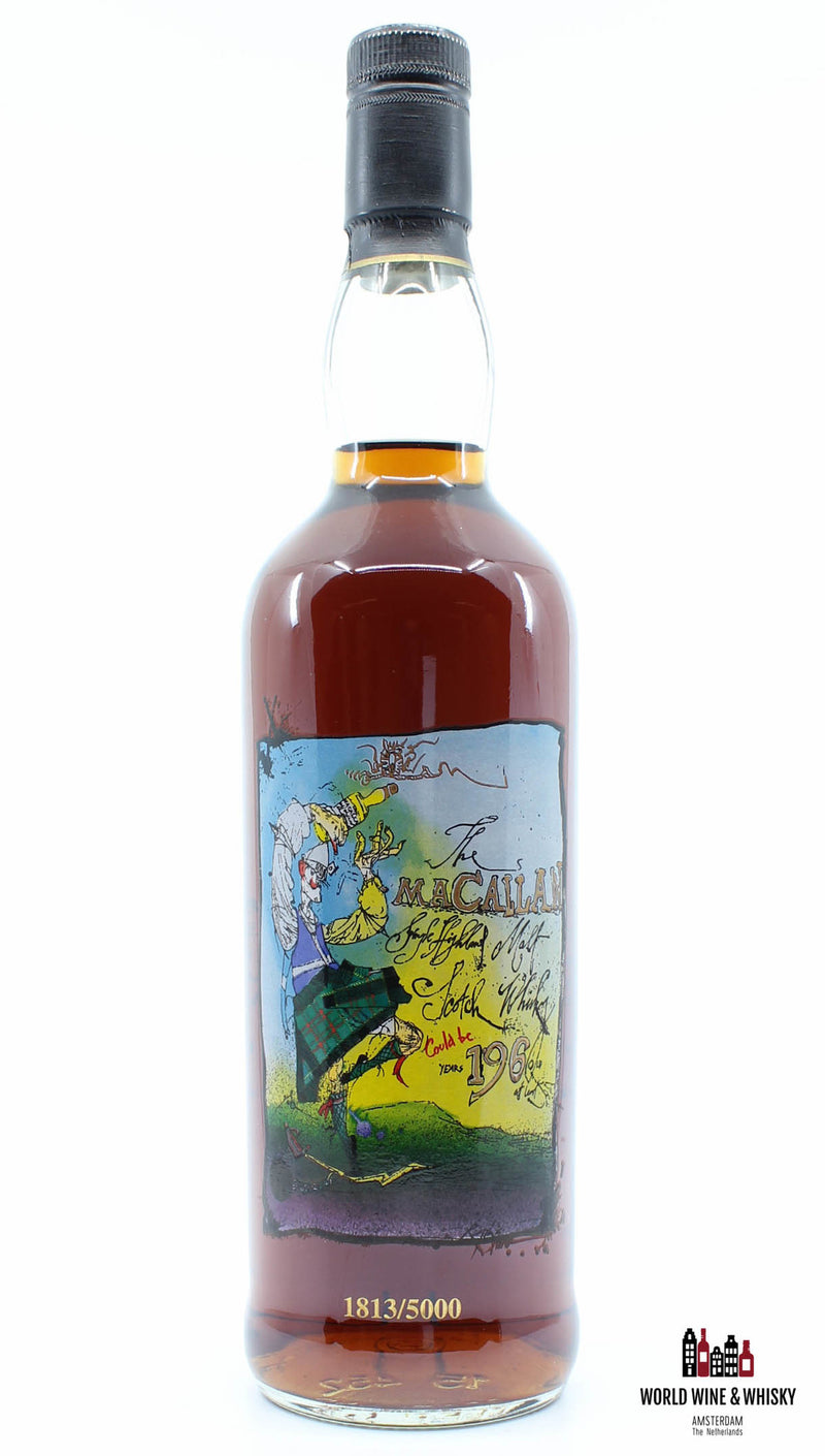 Macallan 35-jarig jubileum van Private Eye - Gegarandeerd 1961 - Vat 1580 40%