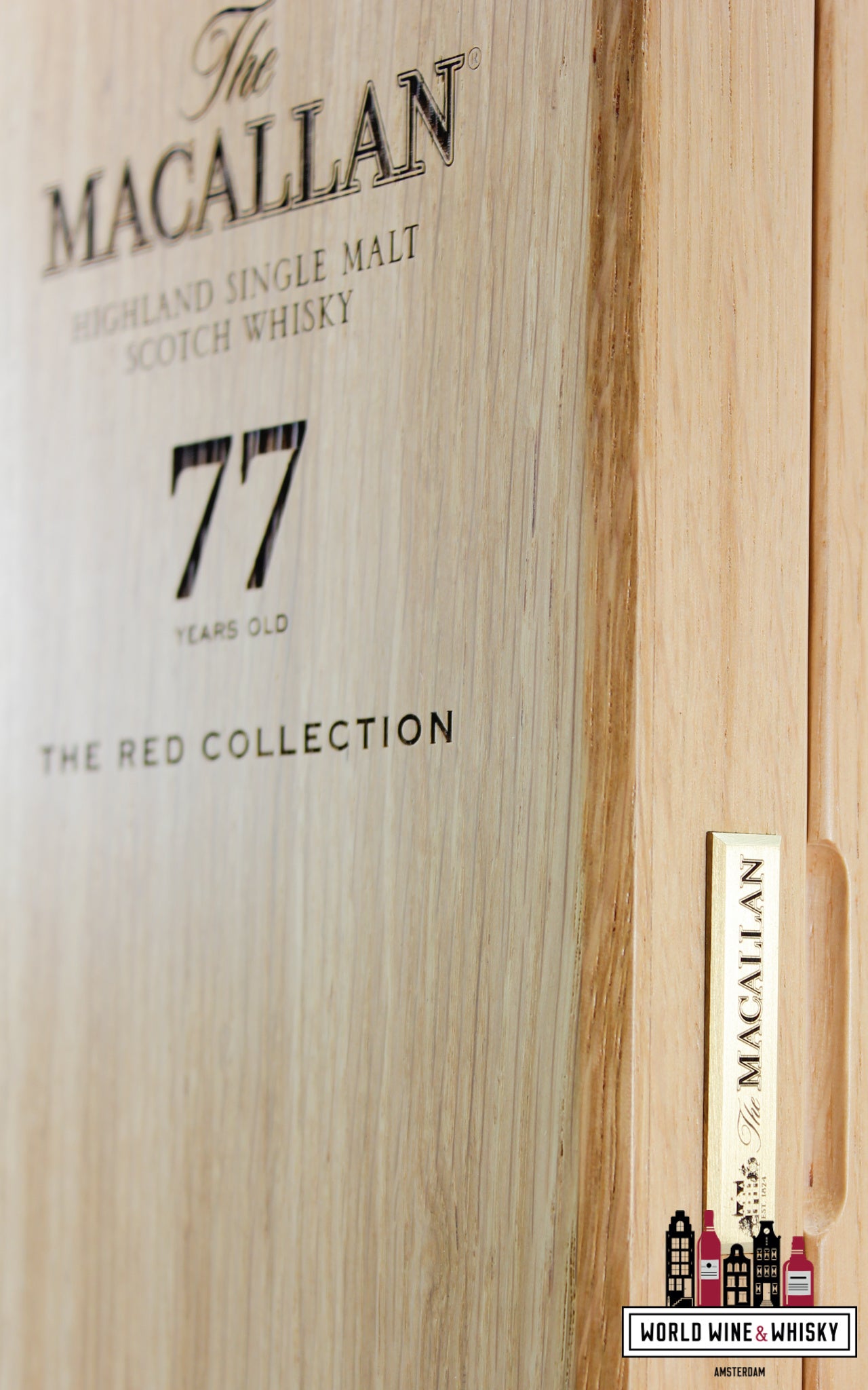 The Macallan 77 Years Old 2022 - De Rode Collectie 43,2%