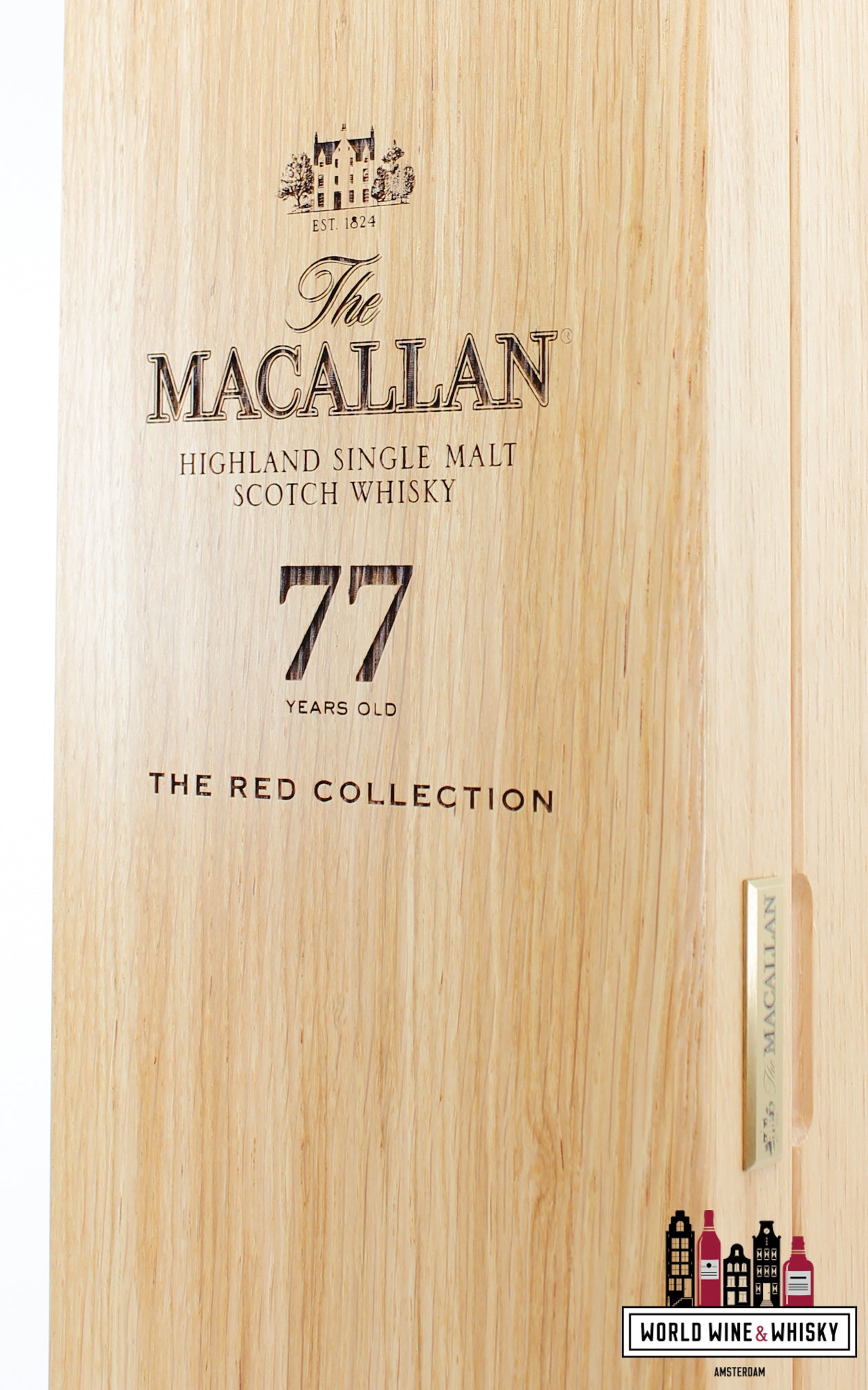 The Macallan 77 Years Old 2022 - De Rode Collectie 43,2%
