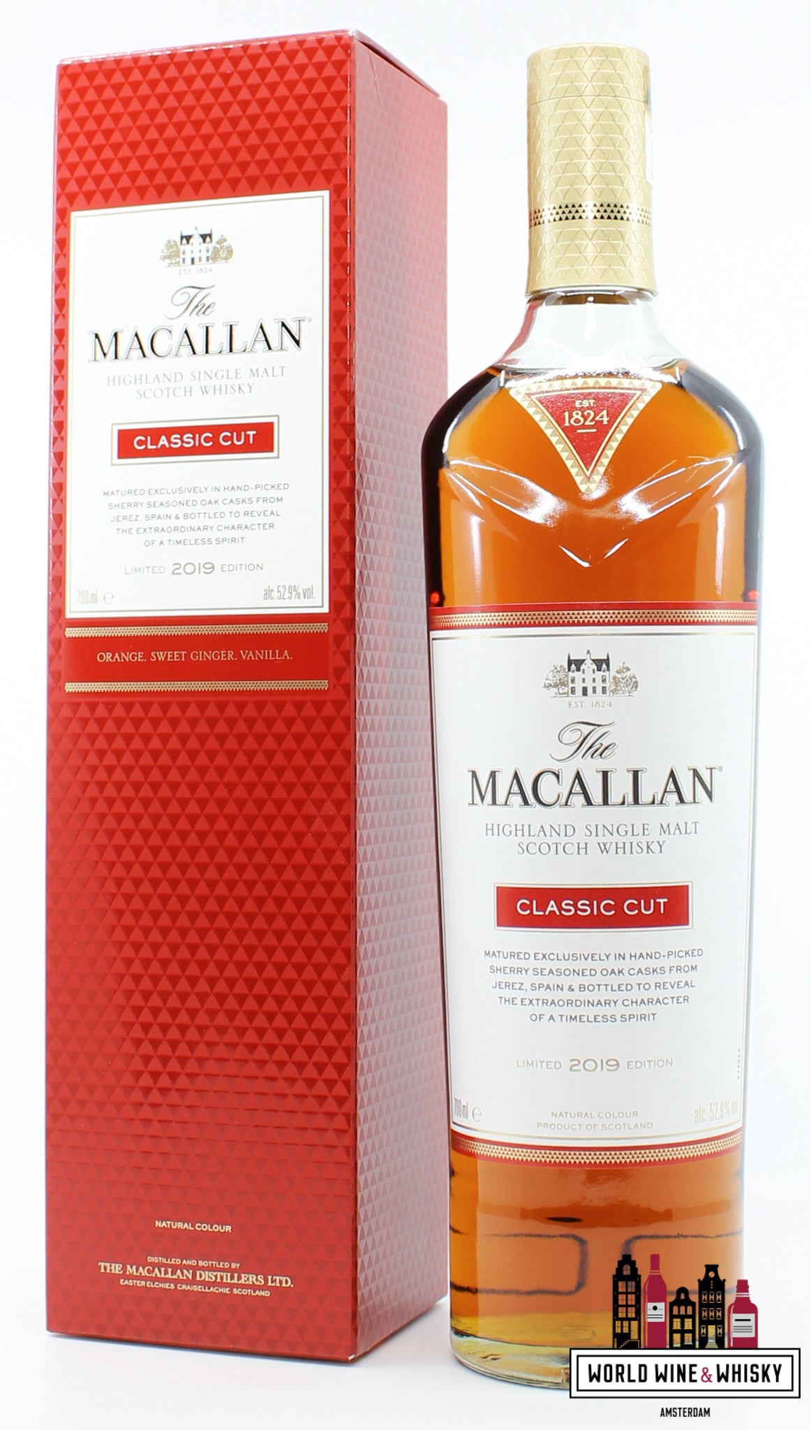 Macallan 2019 Classic Cut - Gelimiteerde 2019 Editie 52,9%