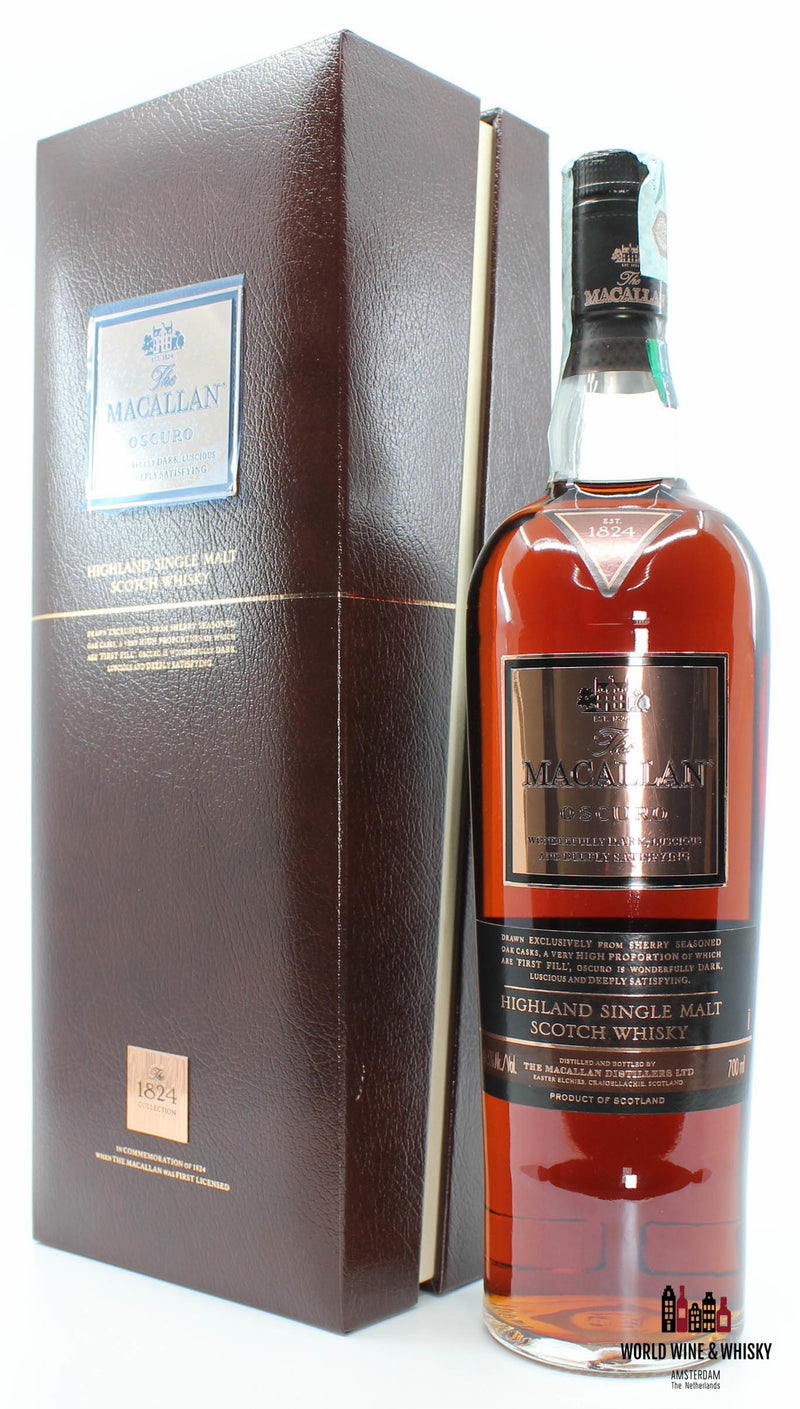 Macallan Oscuro 2010 - 1824 Collectie 46,5% (in luxe koffer)