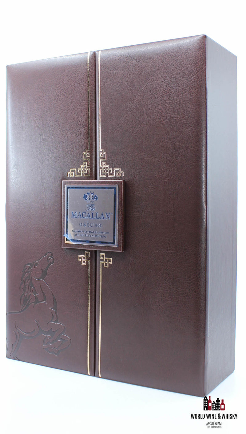 Macallan Oscuro - Lalique Rearing Kazak Horse - Travel Retail Exclusive 46,5% (één van de 300 sets)