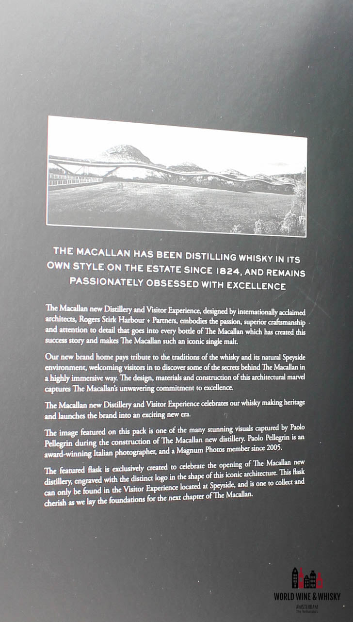 Macallan Rare Cask Black 2018 Limited Edition - 1824 Collectie - volledige set 48% (1 van 7000)