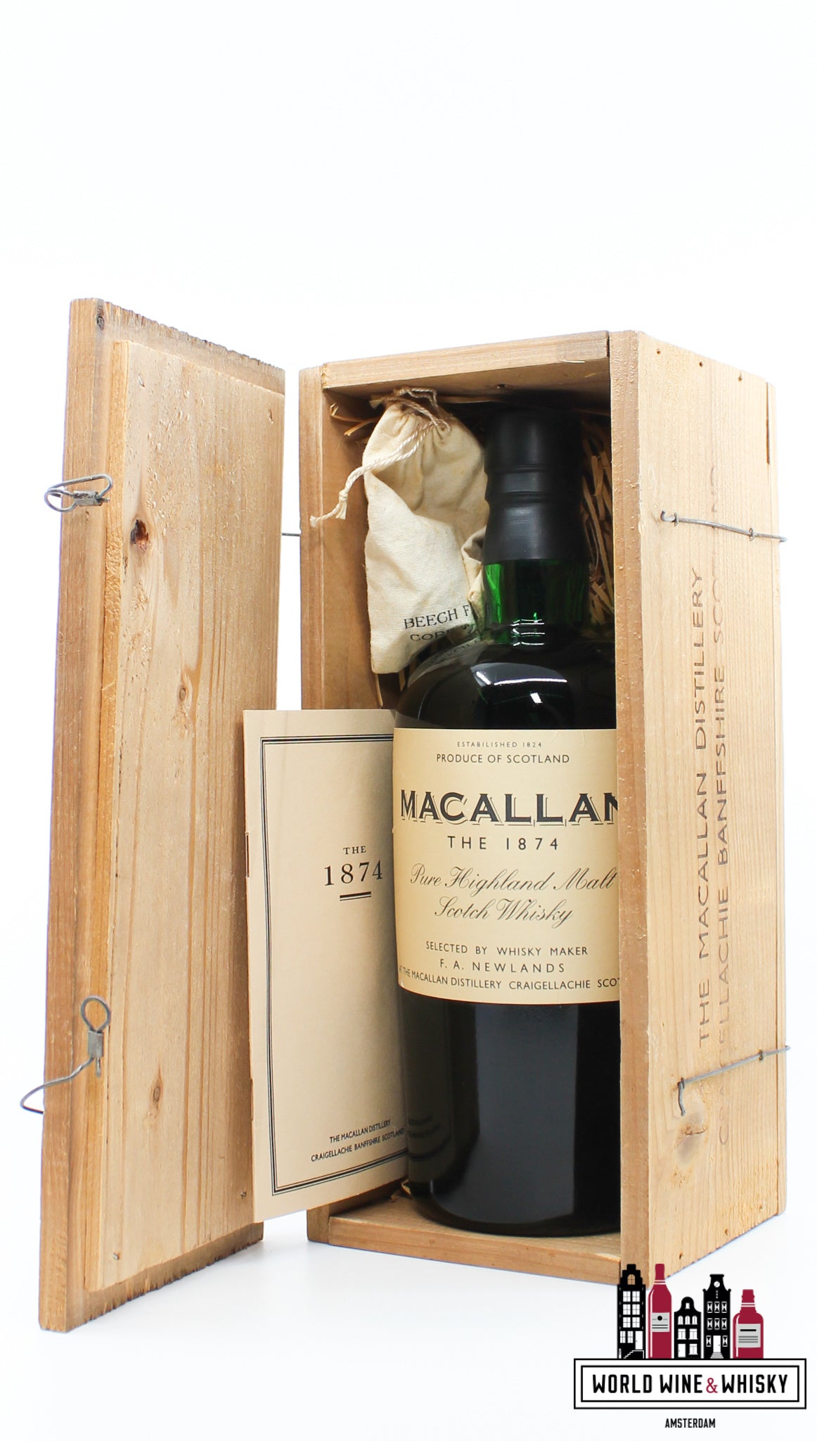 Macallan Replica 'The 1874' 45% 750ml - Gebotteld in 2002 (1 van 11000)