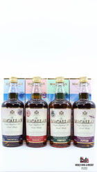 Macallan Travel Series 1920, 1930, 1940 &amp; 1950 500ml 40% (volledige set)