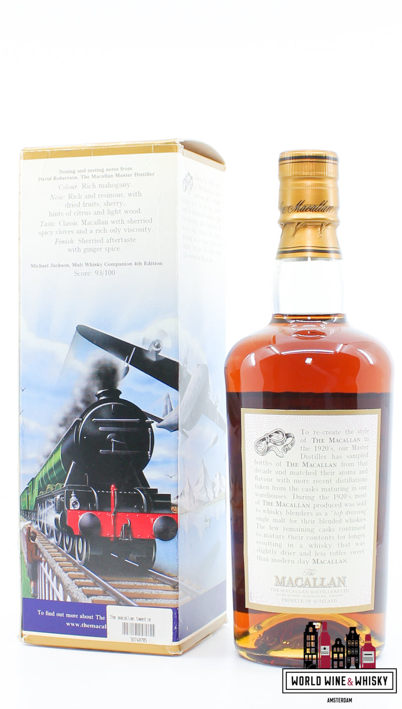Macallan Travel Series 1920's - Twenties (gebotteld in 2004) 40% 500ml