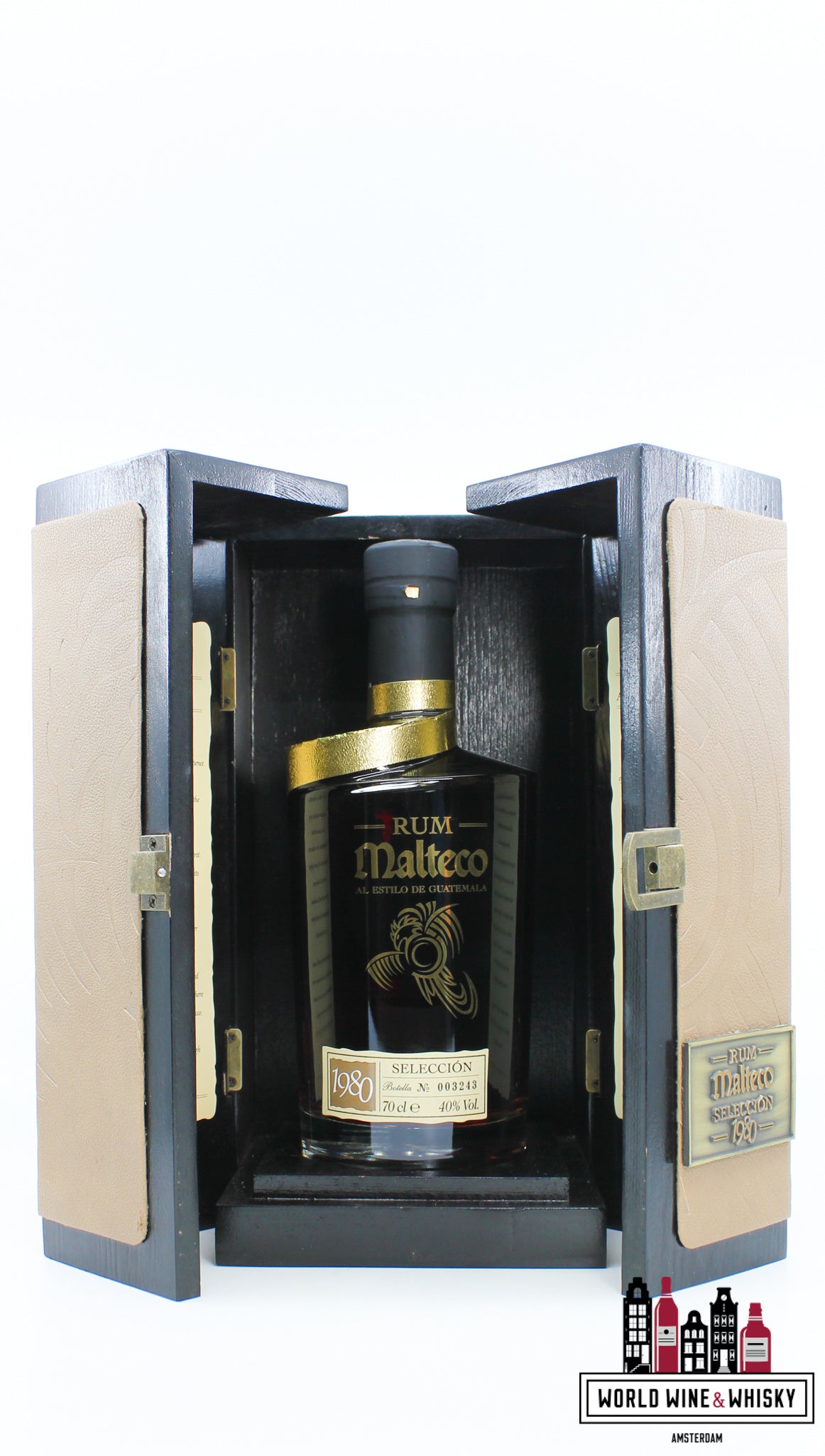 Malteco Rum Selección 1980 - Al Estilo de Guatemala 40% (in luxe kist)