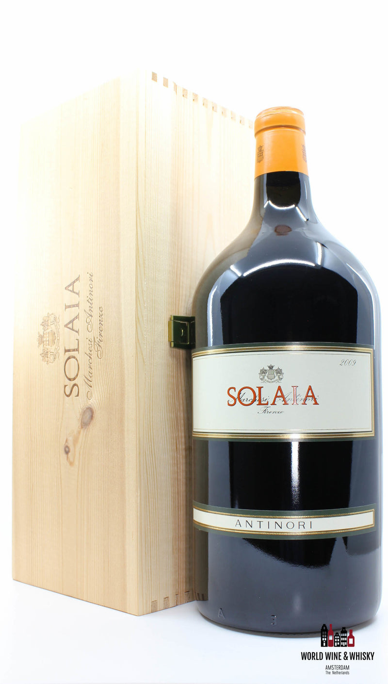 Marchesi Antinori Solaia 2009 Dubbele Magnum in OWC (3L)