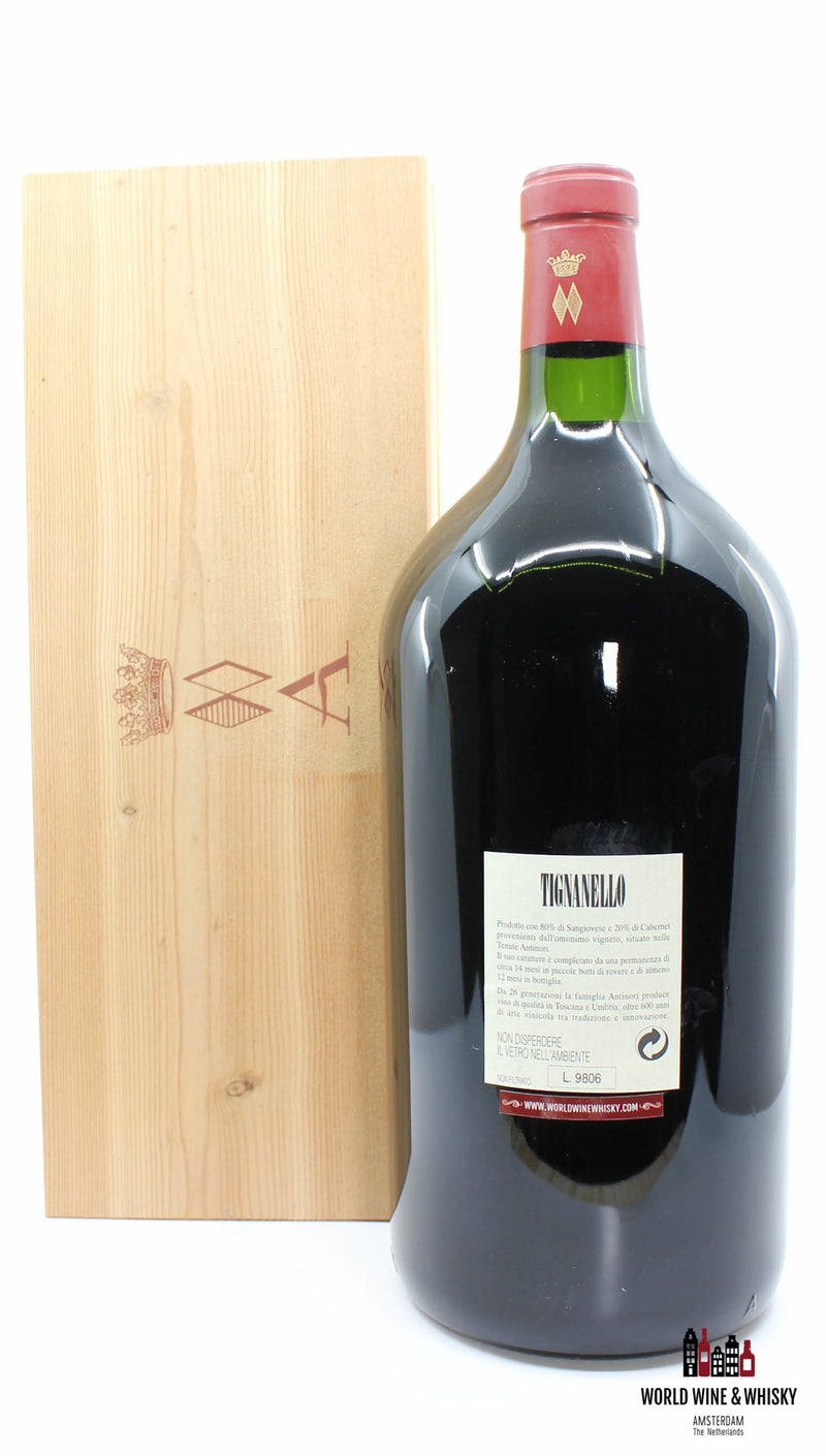 Marchesi Antinori Tignanello 1995 Dubbele Magnum in OWC (3L)
