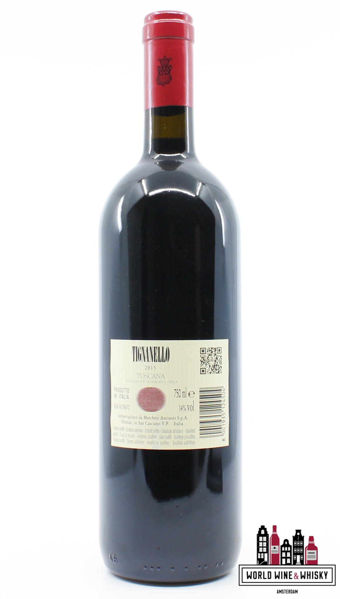 Marchesi Antinori Tignanello 2015 (96 Parker-punten)
