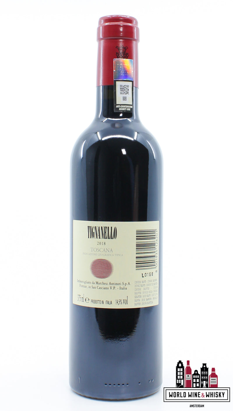 Marchesi Antinori Tignanello 2018 375 ml (98 Parker-punten)