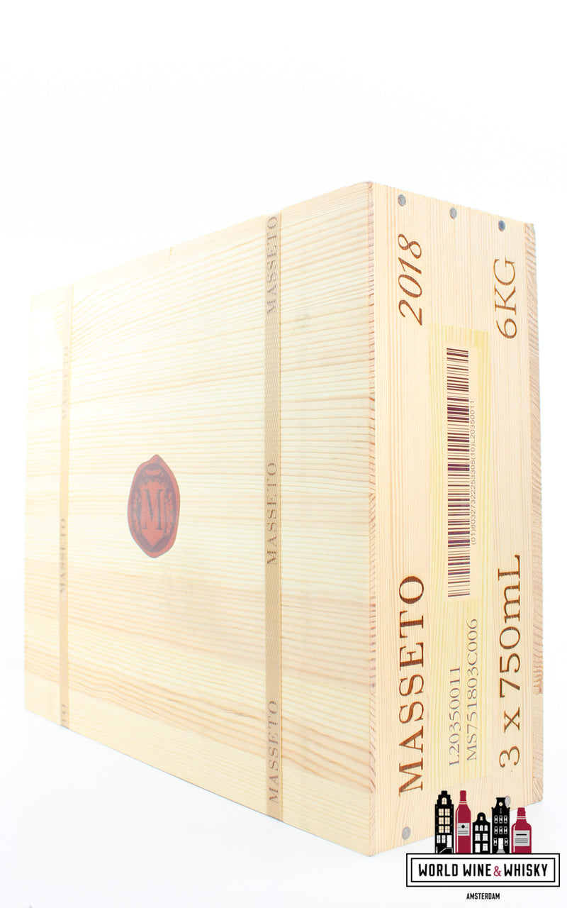 Masseto 2018 - Tenuta dell Ornellaia (3-flessen OWC)