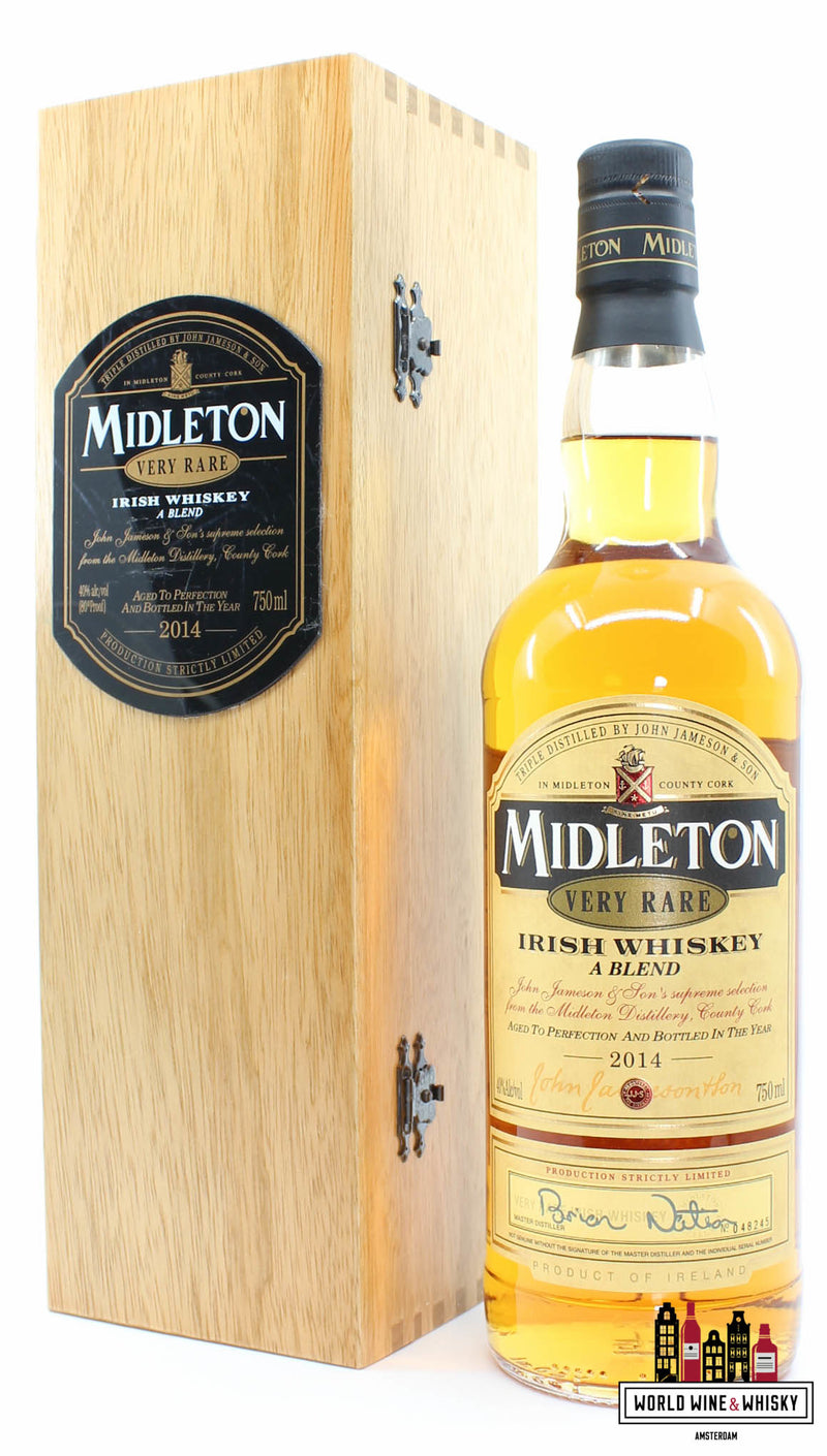 Midleton Very Rare 2014 - Ierse Whiskey 40% 750ml (in houten kist)