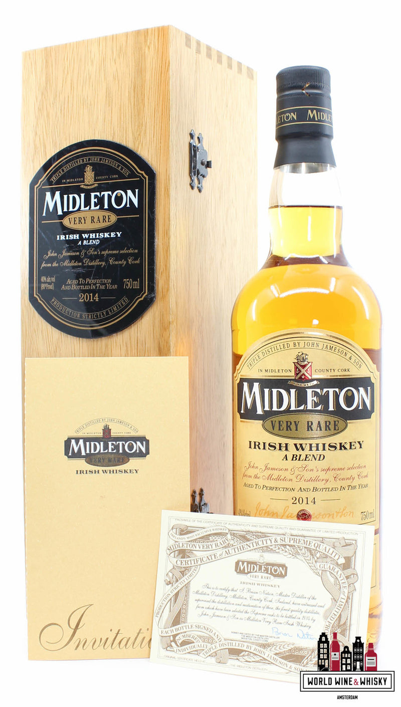 Midleton Very Rare 2014 - Ierse Whiskey 40% 750ml (in houten kist)