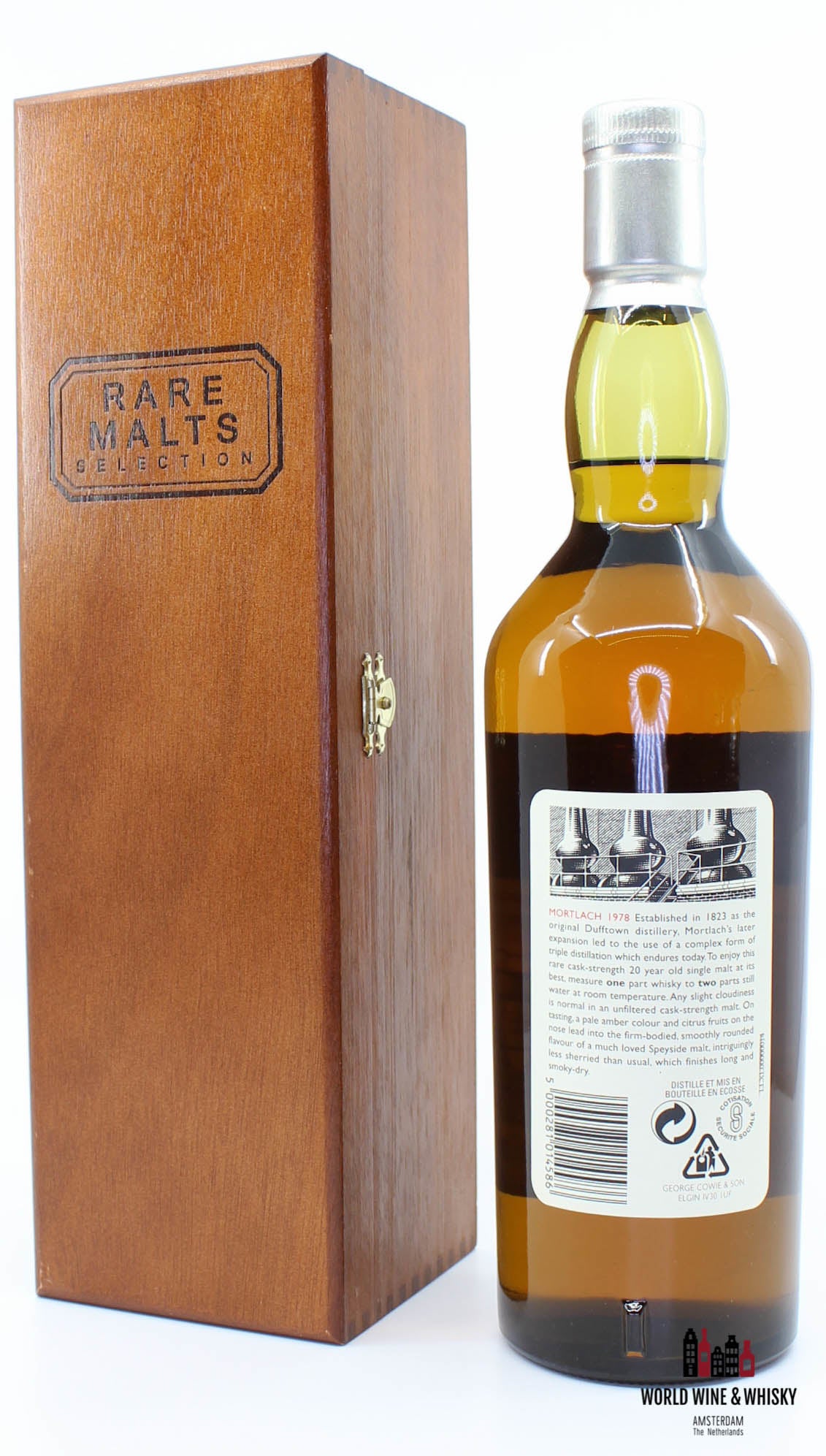 Mortlach 20 Years Old 1978 1998 Rare Malts Selection 62,2% (in houten doos)