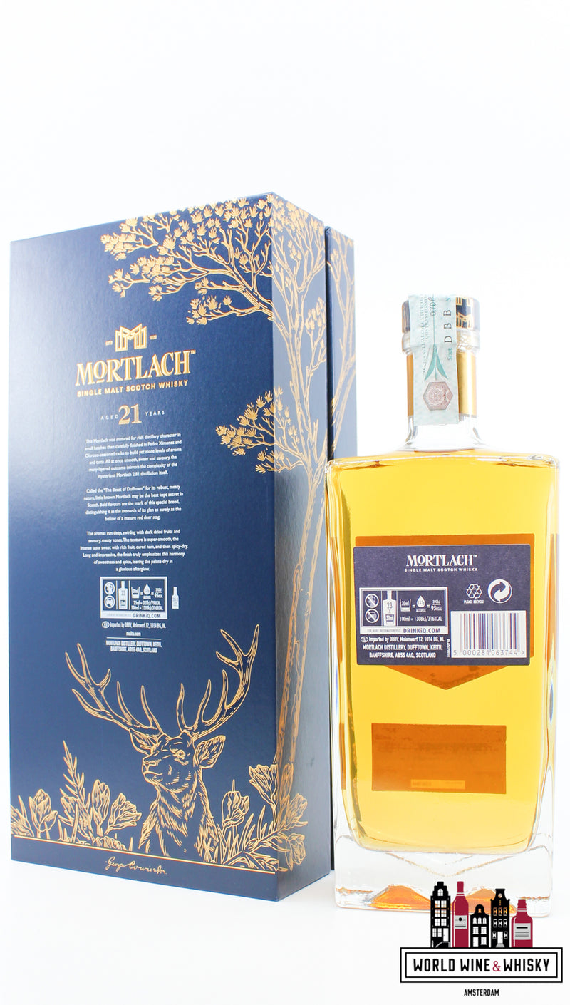 Mortlach 21 jaar oud 2020 - Diageo Special Releases 56,9% (1 van 7644)