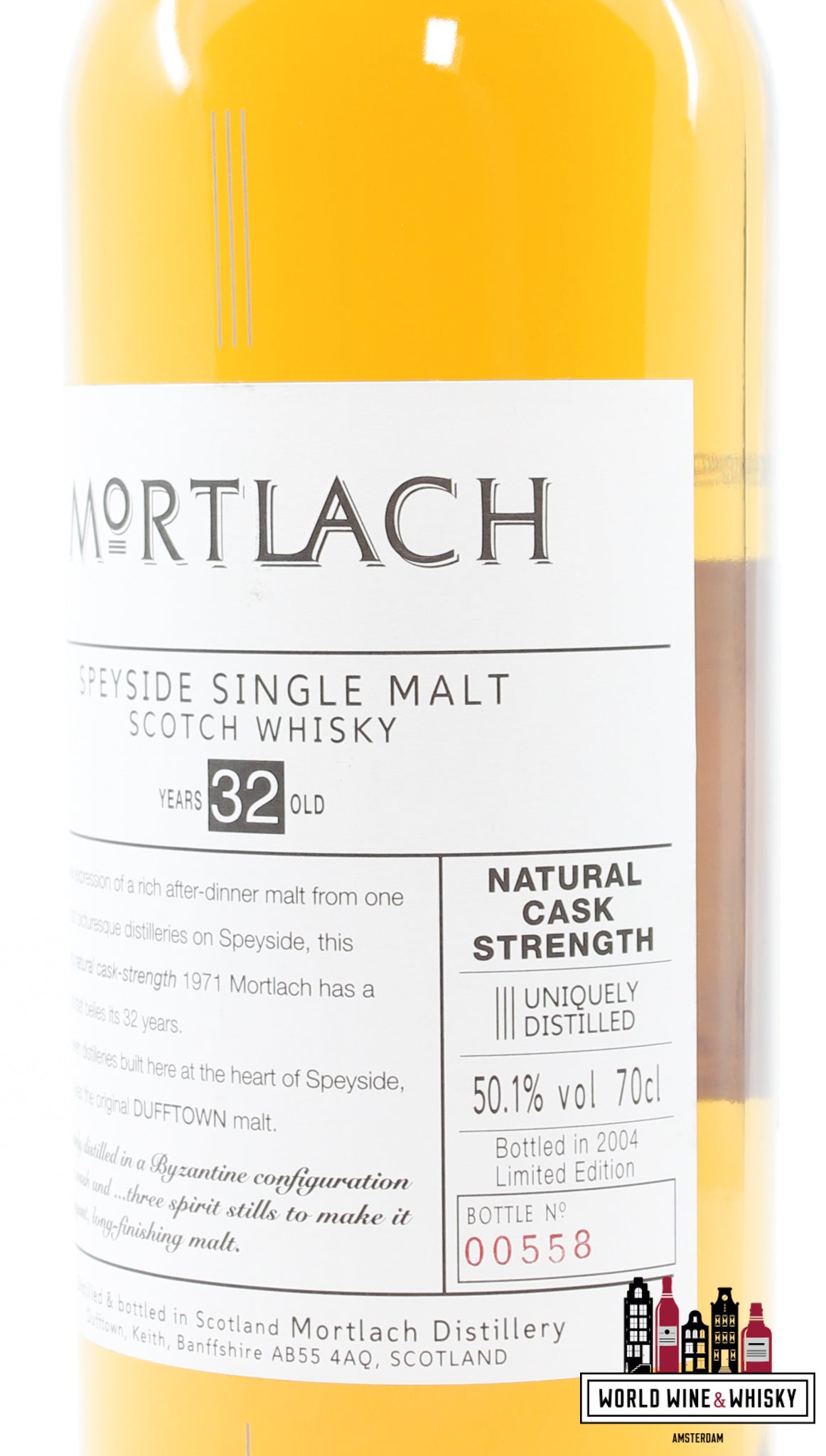 Mortlach 32 jaar oud 1971 2004 - Diageo Special Releases 50,1% (1 van 2160)