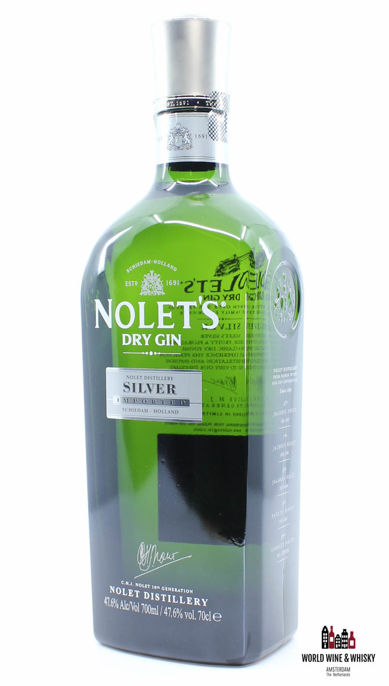 Nolet's Dry Gin Silver Imported - Gin uit Holland 47,6%