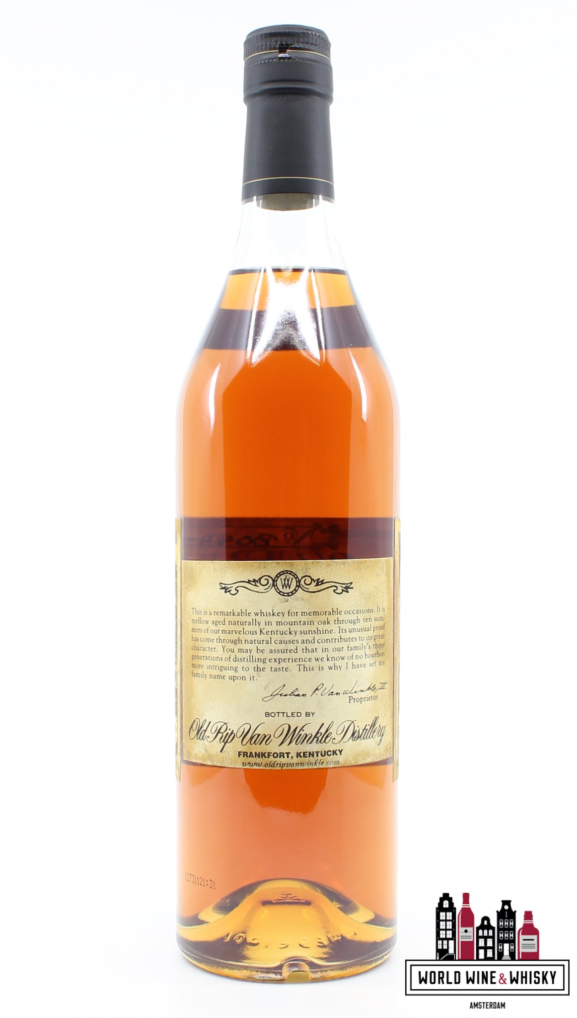 Old Rip Van Winkle 10 jaar oud - Handgemaakte bourbon 107 Proof 53,5%