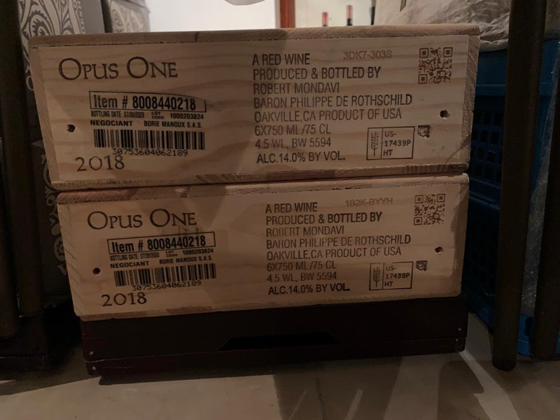 Opus One 2018 - Napa Valley (USA) in 6 flessen OWC