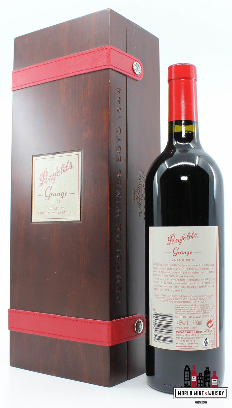 Penfolds Grange Bin 95 2010 (in luxe koffer)