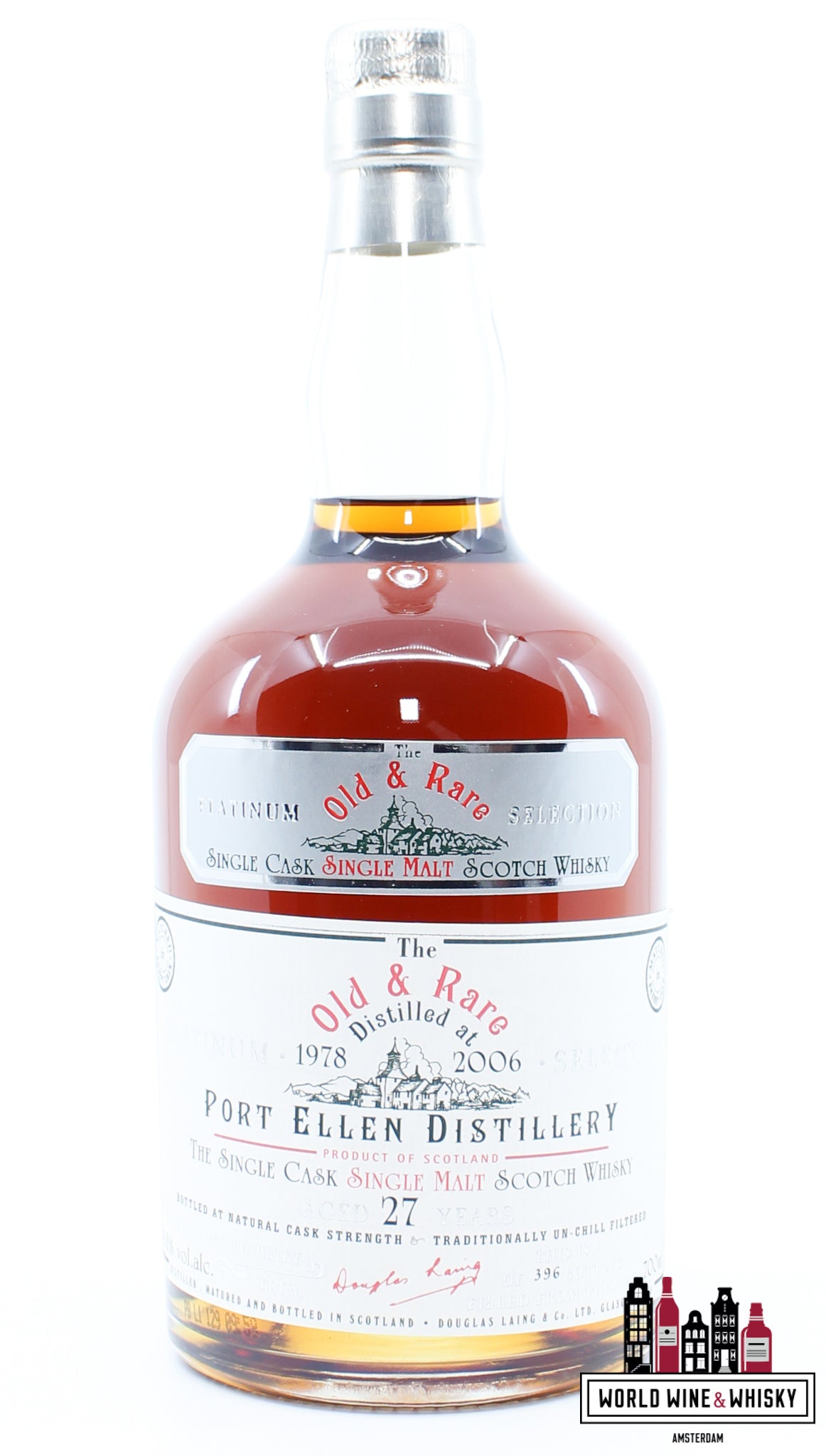 Port Ellen 27 Years Old 1978 2006 Douglas Laing - Old & Rare - The Platinum Selection 54.8% (1 of 396)