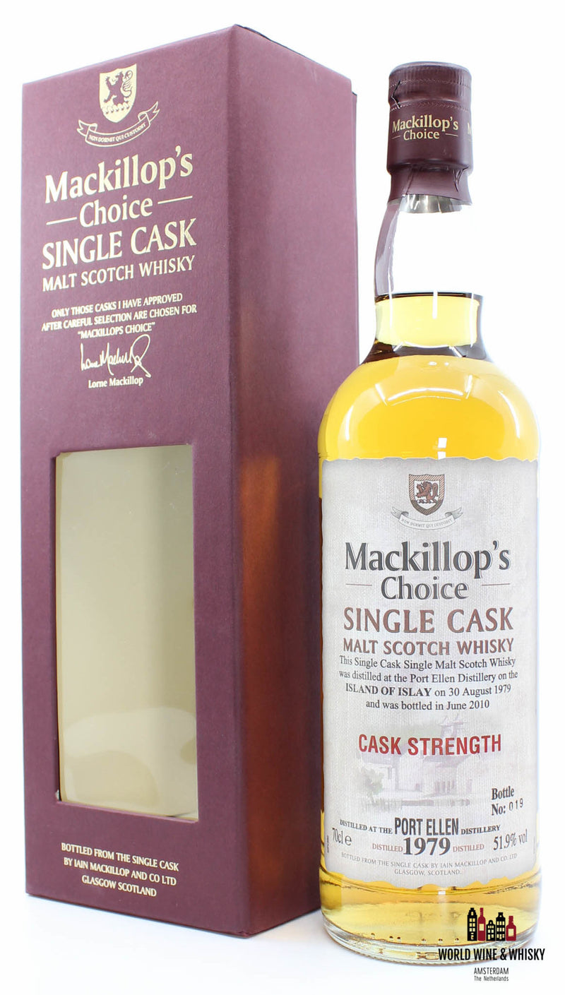 Port Ellen 30 jaar oud 1979 2010 - Single Cask - Mackillop's Choice - Cask 5585 51,9%