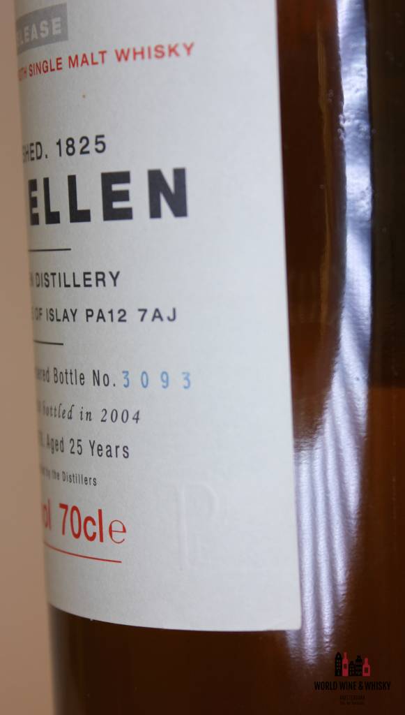 Port Ellen 4e release 25 jaar oud 1978 2004 56,2% (zonder doos)