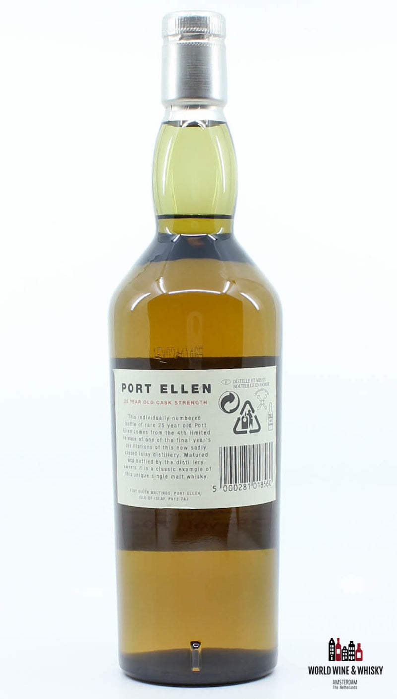 Port Ellen 4e release 25 jaar oud 1978 2004 56,2% (zonder doos)