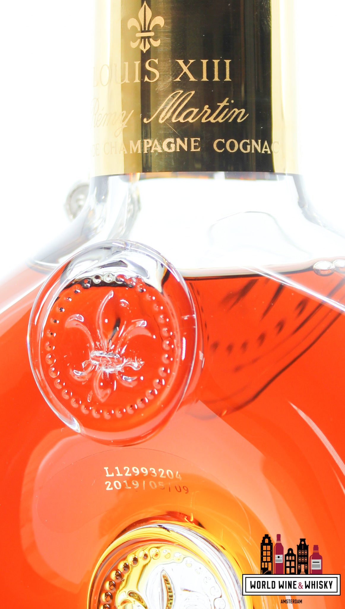 Remy Martin Louis XIII - Grande Champagne Cognac Baccarat Decanter 40%