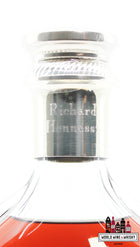 Richard Hennessy Cognac Baccarat Decanter - Duty Free Edition - in de luxe groene leren koffer (complete set)