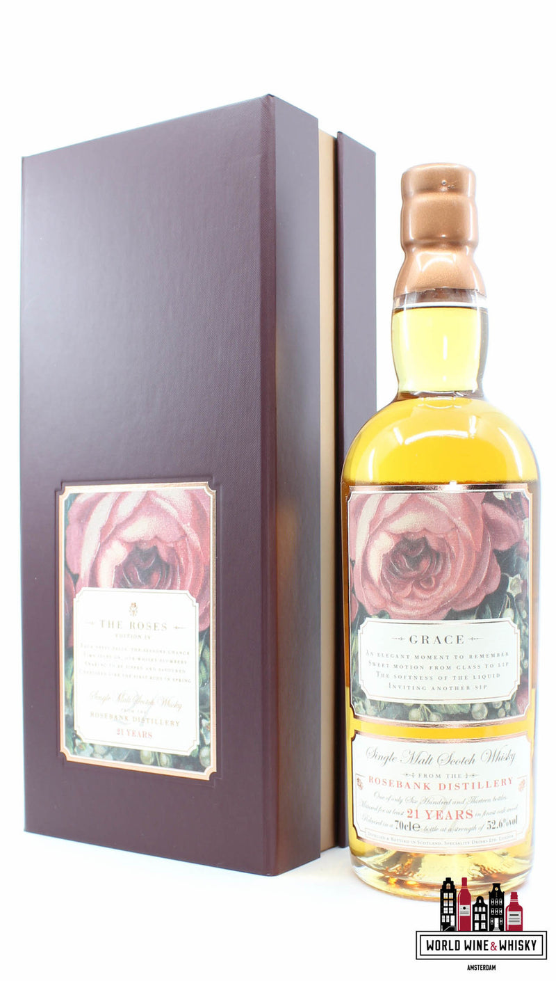 Rosebank 21 jaar oud 2019 - The Roses Editie 4 - Grace 52,6% (1 van 613)