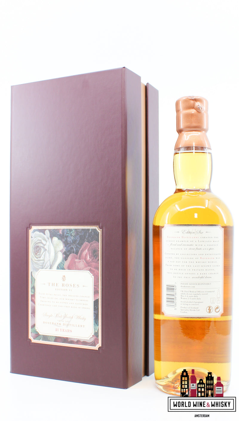 Rosebank 21 jaar oud - The Roses Editie 6 - Unity 52,7% (1 van 840)