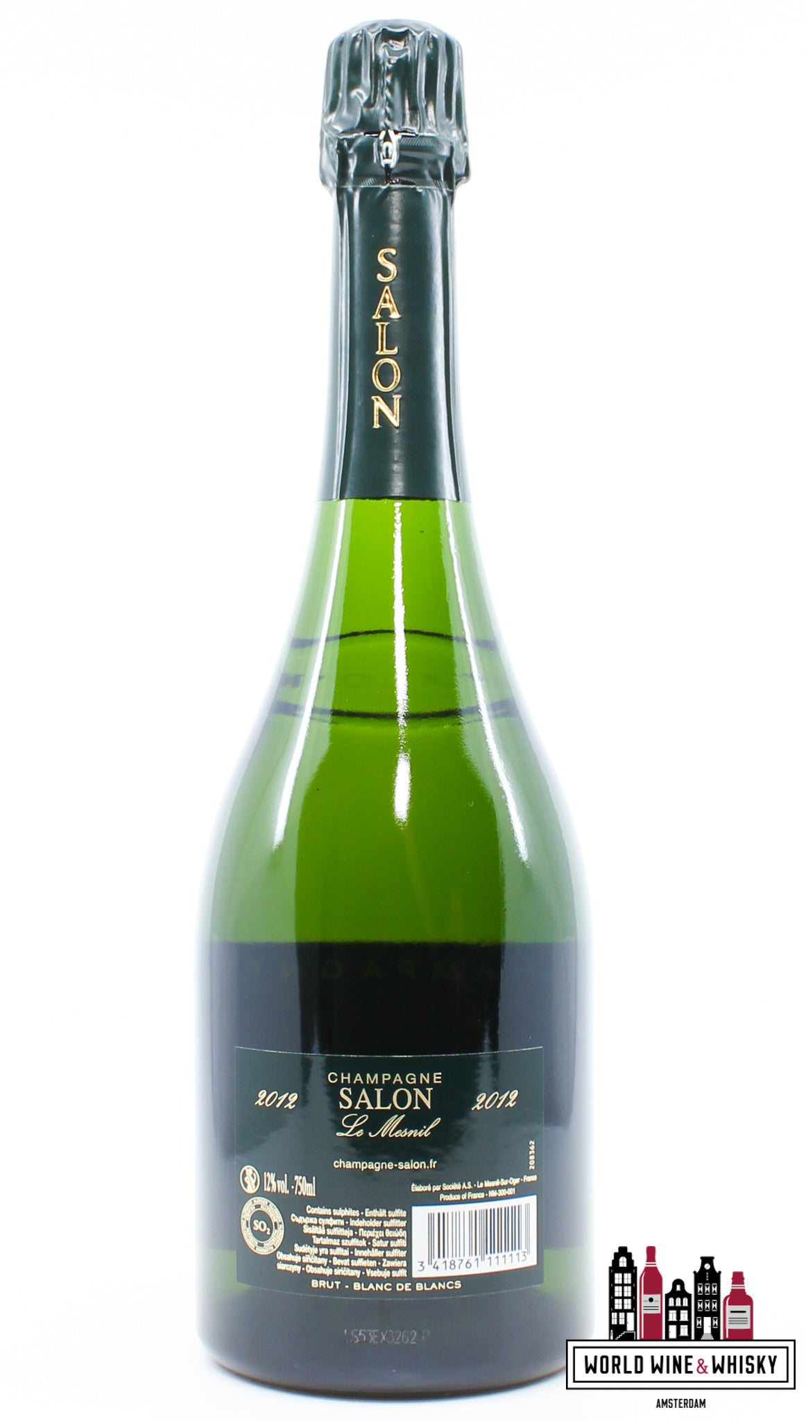 Salon Blanc de Blancs Le Mesnil 2012 - Champagne Brut (3-fles OWC)