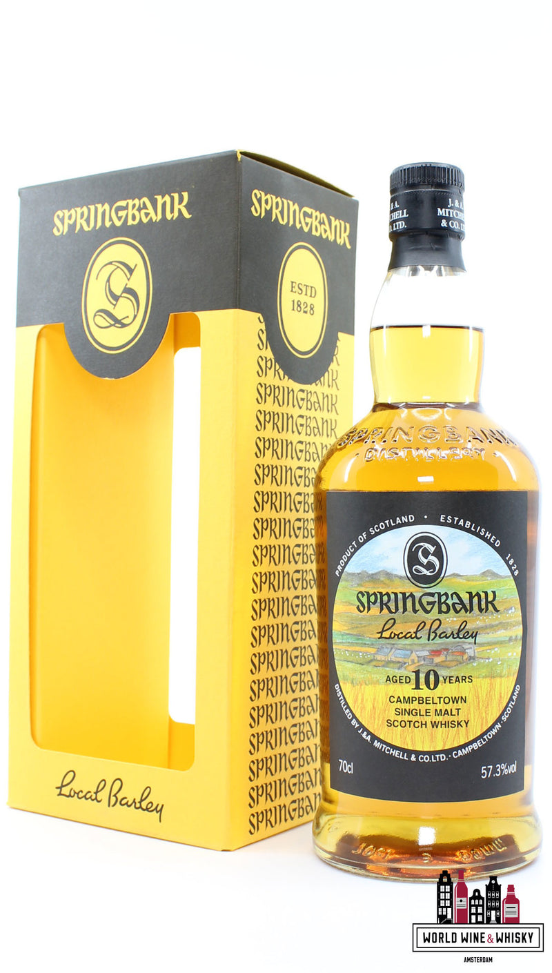 Springbank 10 jaar oud 2007 2017 - Lokale gerst 57,3% (1 van 9000)