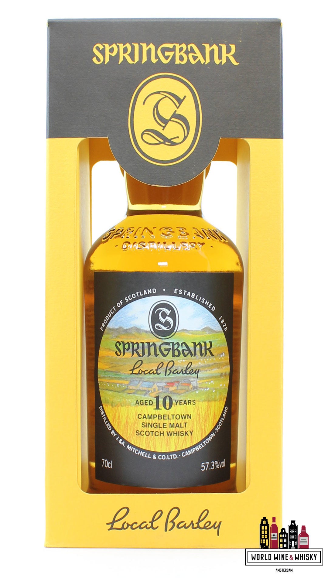 Springbank 10 jaar oud 2007 2017 - Lokale gerst 57,3% (1 van 9000)