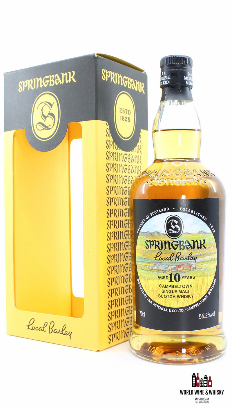 Springbank 10 jaar oud 2009 2019 - Lokale gerst 56,2% (1 van 9000)