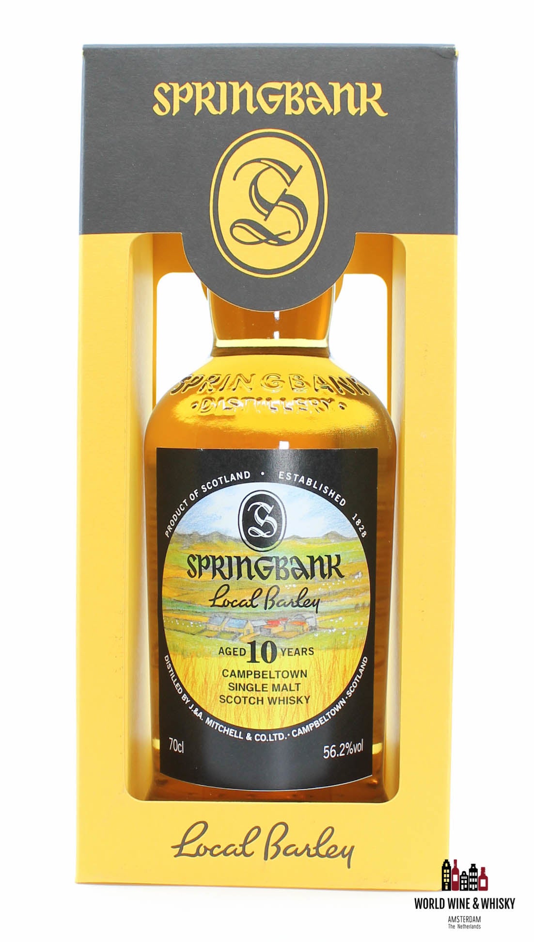 Springbank 10 jaar oud 2009 2019 - Lokale gerst 56,2% (1 van 9000)