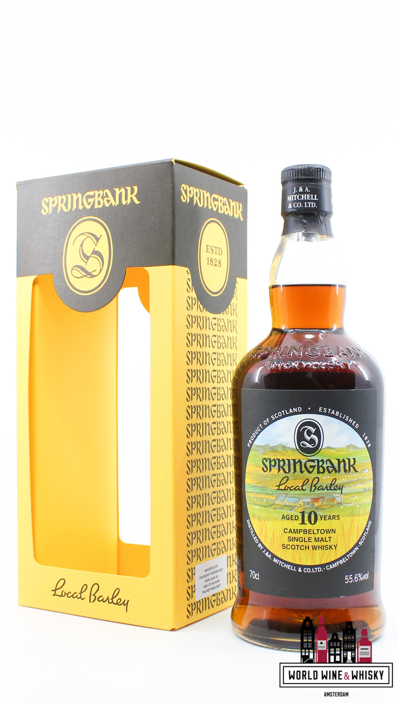 Springbank 10 jaar oud 2010 2020 - Lokale gerst 55,6% (1 van 8500)
